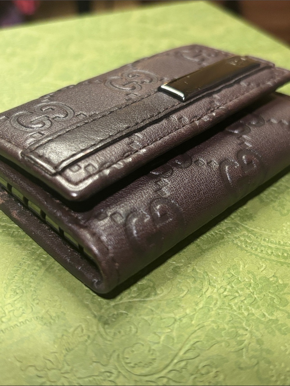 Gucci Brown Leather Key Case EUC! - Picture 4 of 12